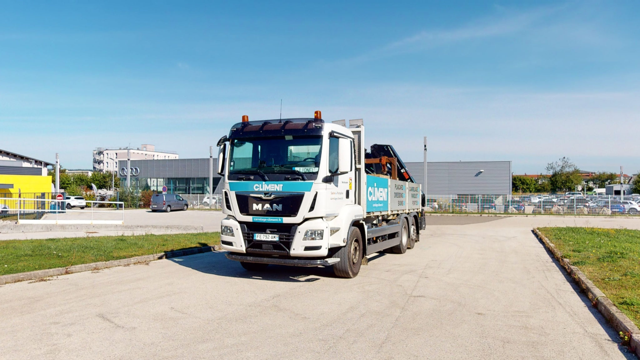 CARRELAGE-CLIMENT-PONTARLIER-Camion-Climent